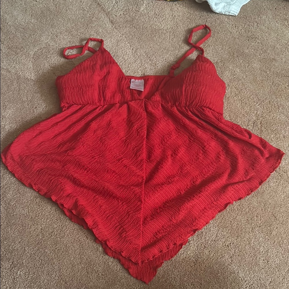 Red Women's Top